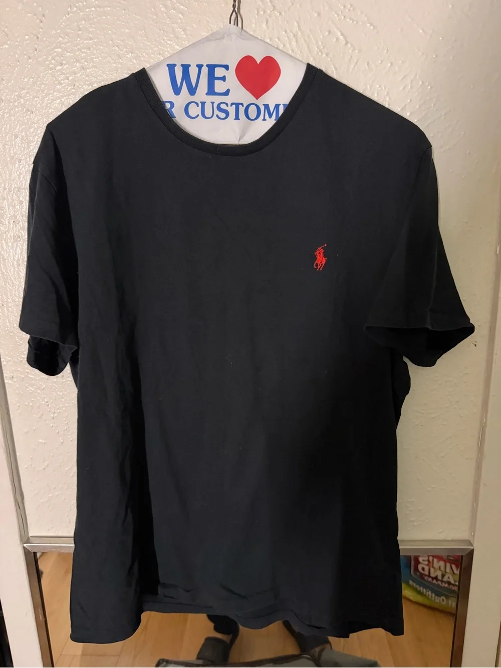 Polo by Ralph Lauren Black Short Sleeve Crewneck Tee